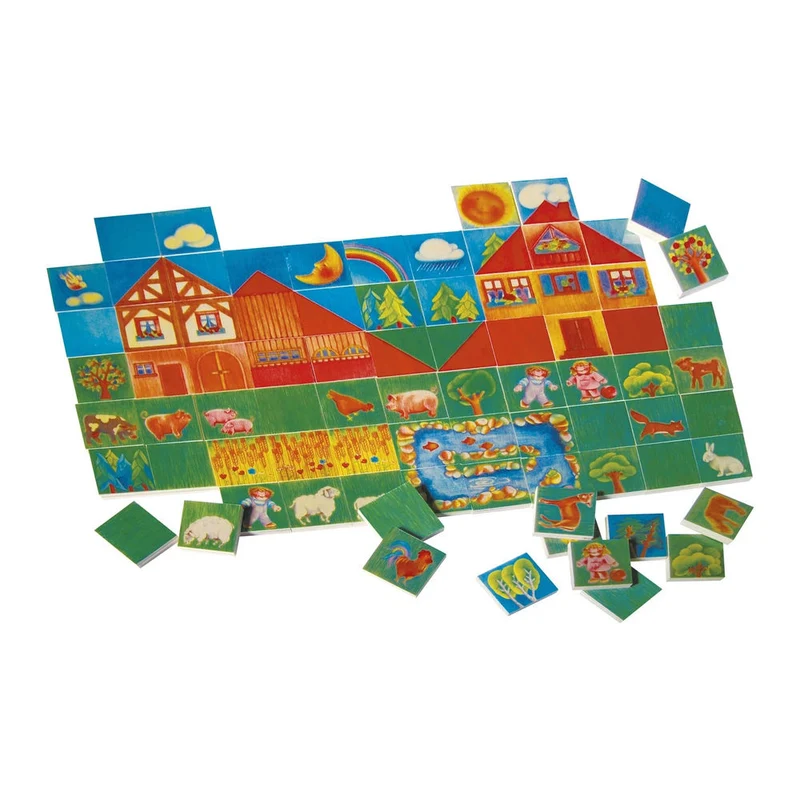 Selecta Legespiel Varialand 80 Teile