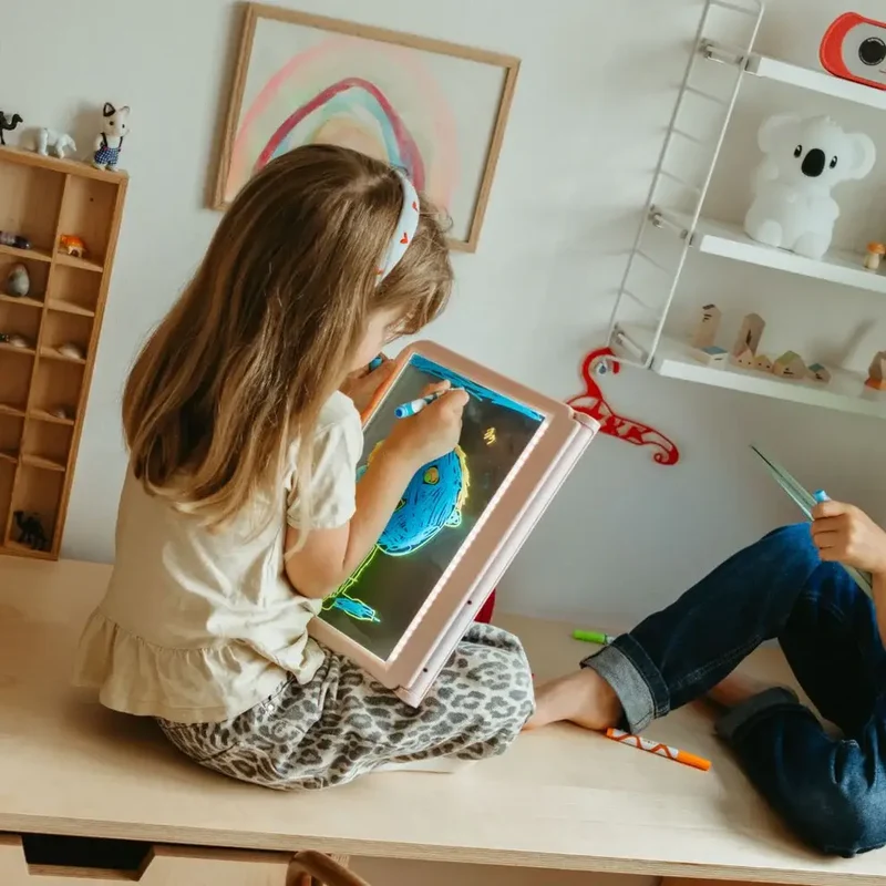 Leuchttafel zum Schreiben und Zeichnen Kidydraw Pro
