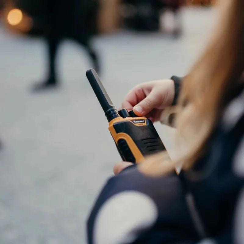 Walkie-Talkie-Set – Grün-Orange