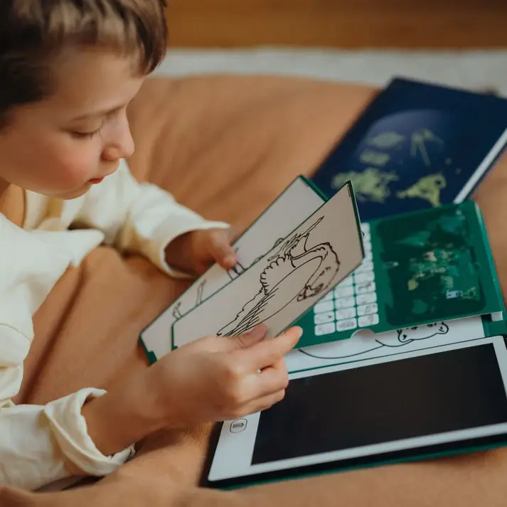 Grafiktablett zum Zeichnen mit Vorlagen Kidydraw Mini – Galaxie