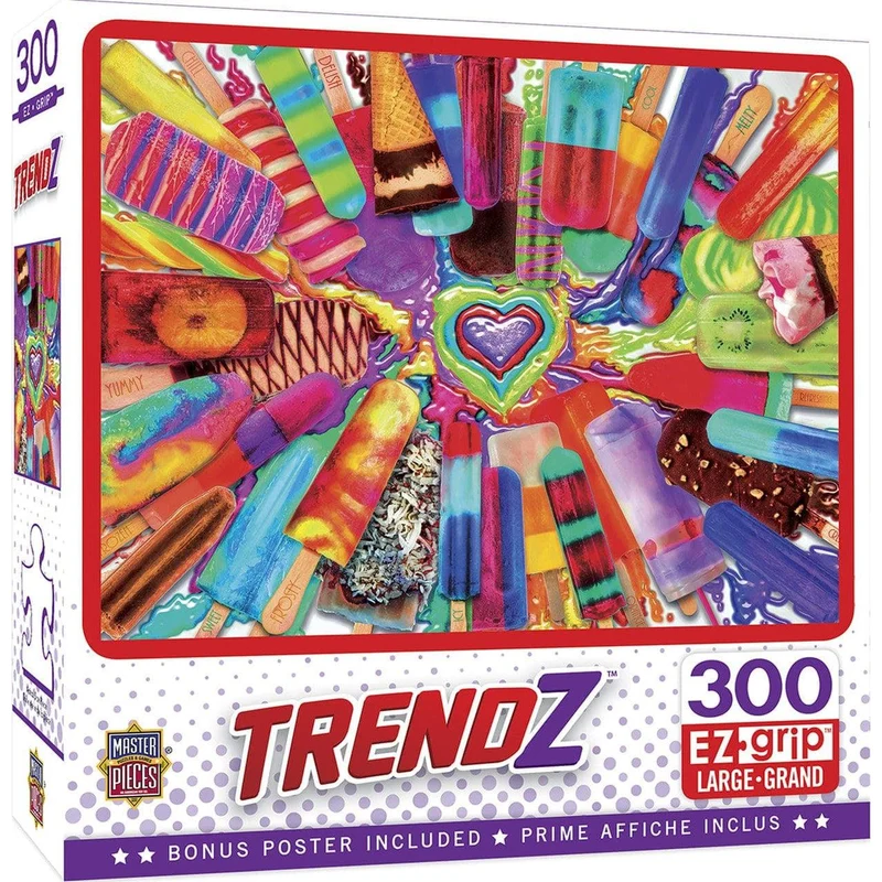 PFG Trendz - Cool Treats (300pcs) (EZ Grip) (Usage/Used - PUZZLES FOR GOOD)