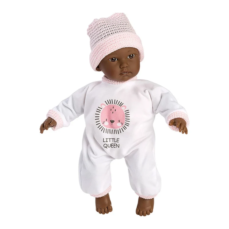 Llorens Babypuppe Cuquita dunkelhäutig, 30 cm