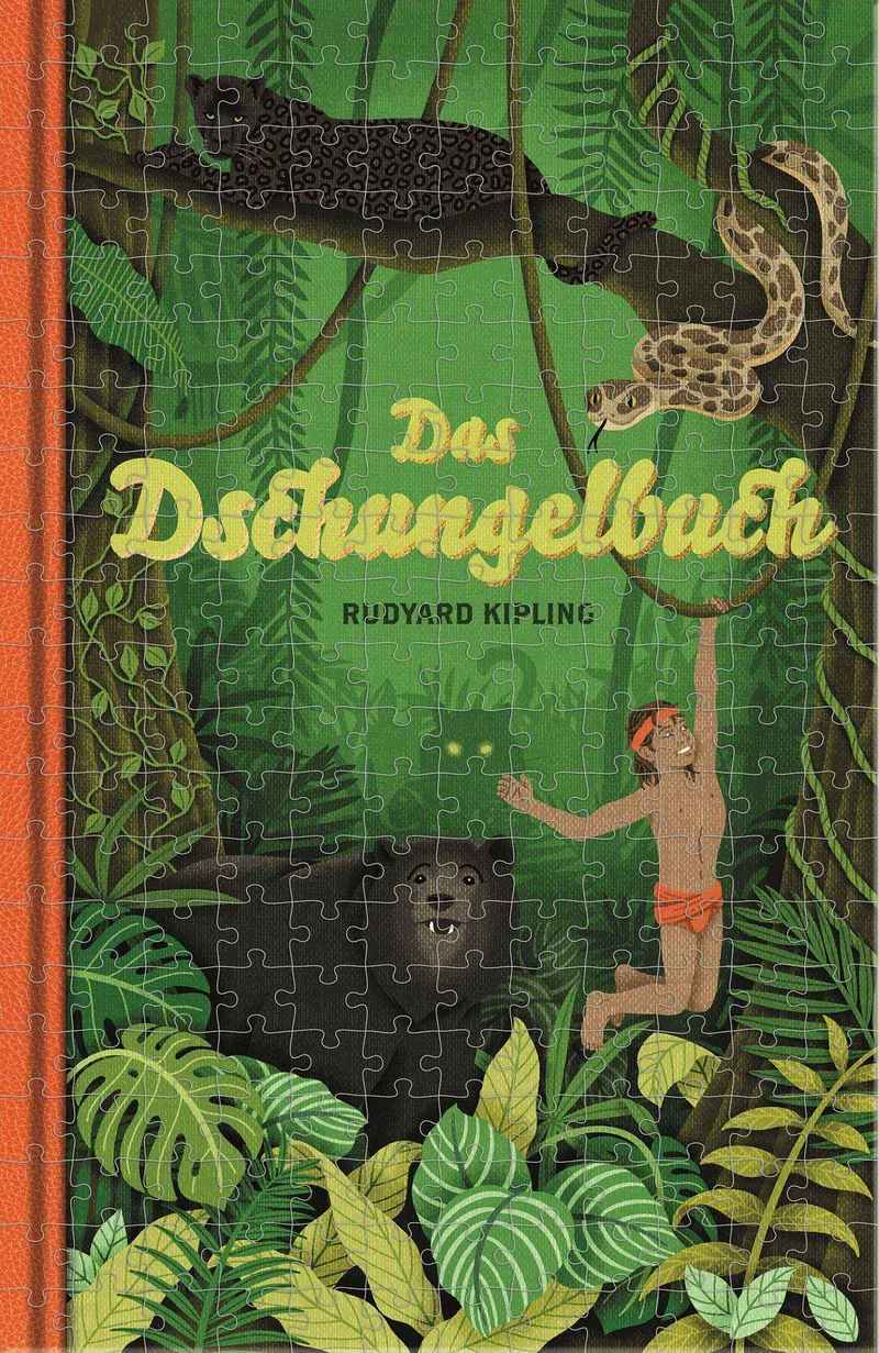 Prof Puzzle: Das Dschungelbuch Puzzle (252 Teile)