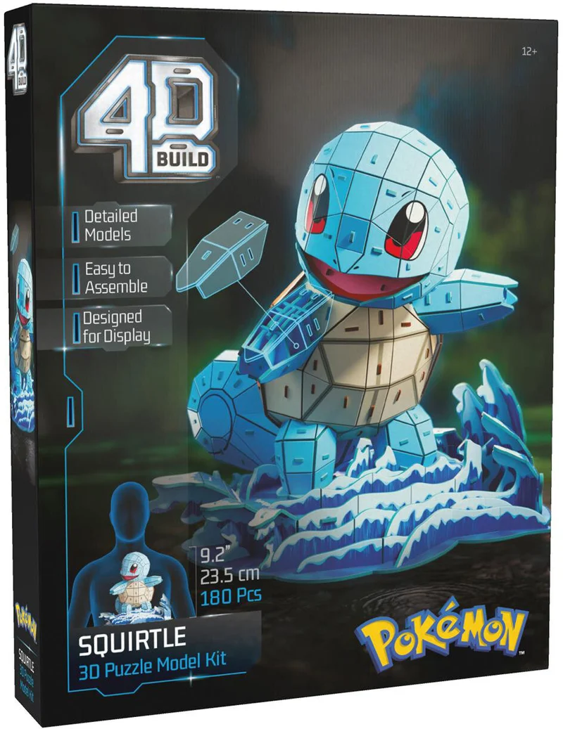 4D Build - Pokémon Squirtle