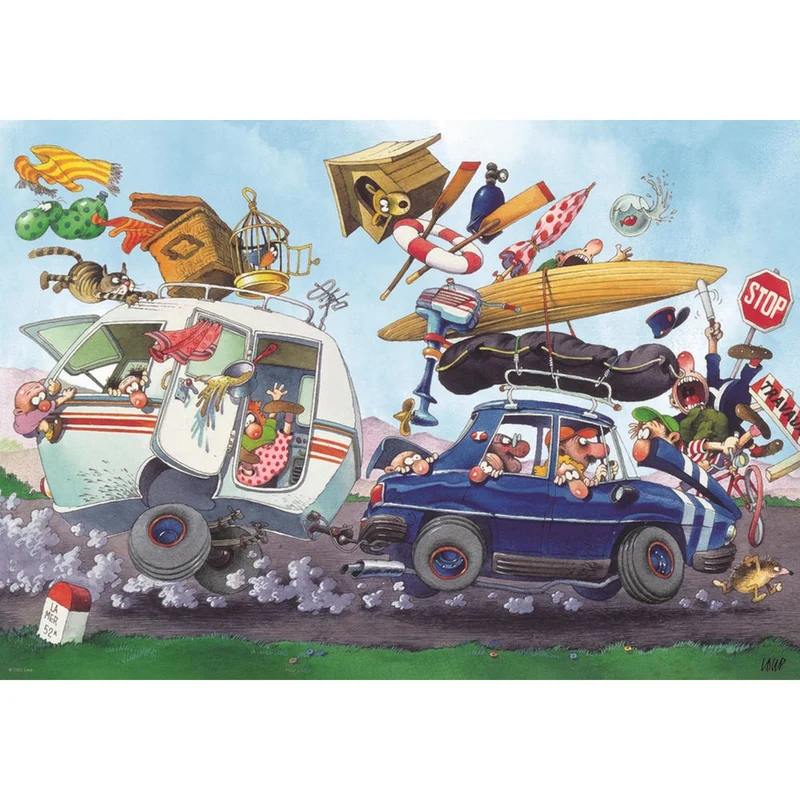 Puzzle Off On Holiday! Standart, 500 Teile
