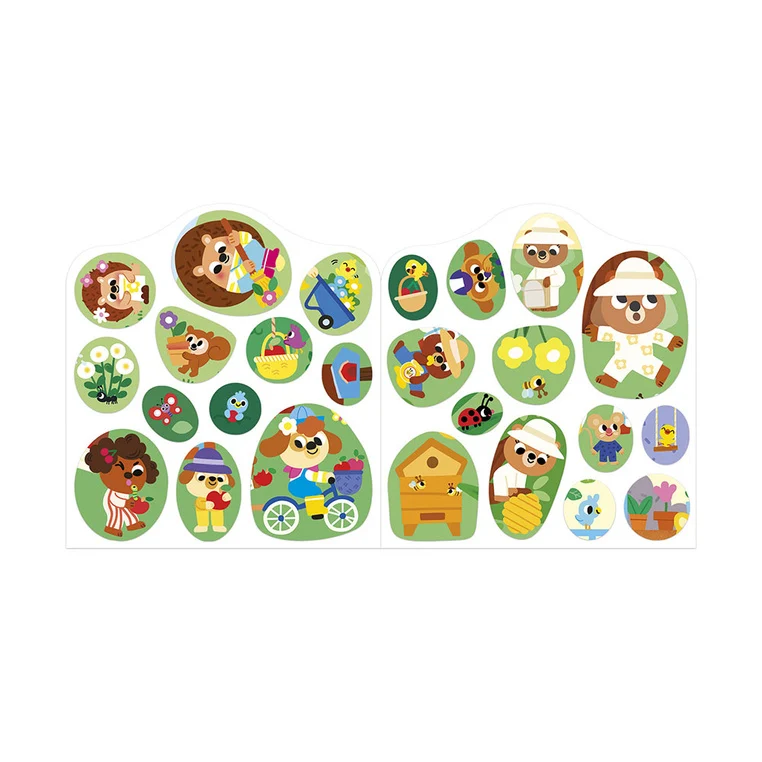Stickerbuch 18m+ - Garten