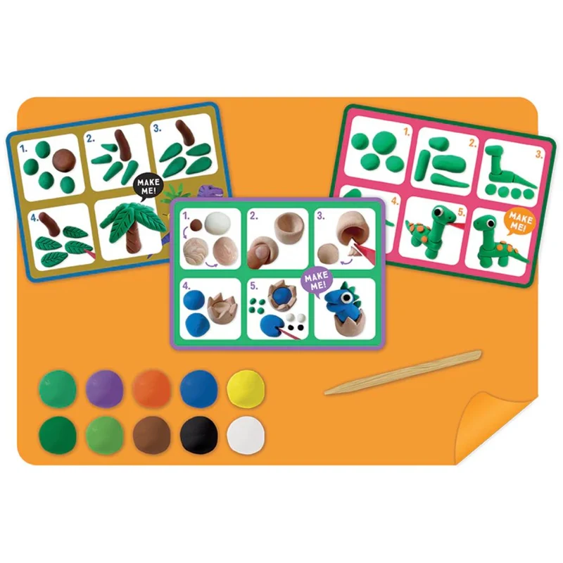 Knete - Knete&Spiel Dinosaurier