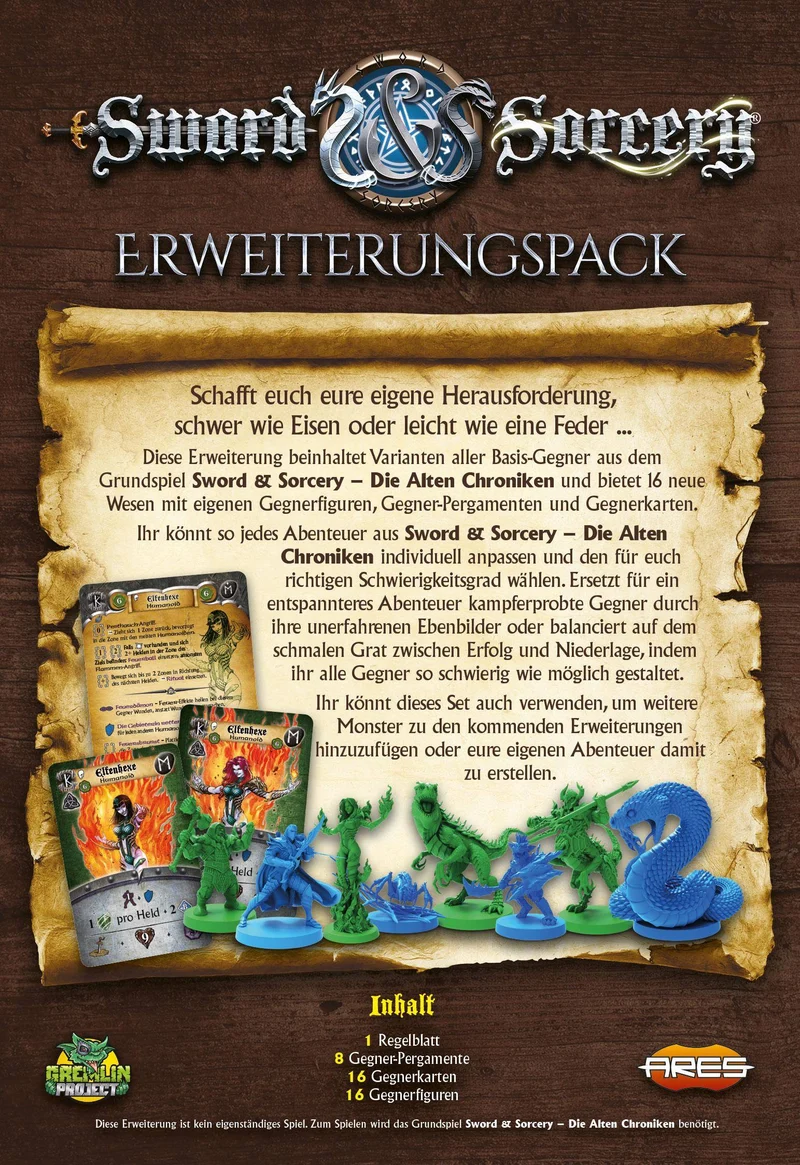 Sword & Sorcery: Die Alten Chroniken - Gegnerherausforderungen