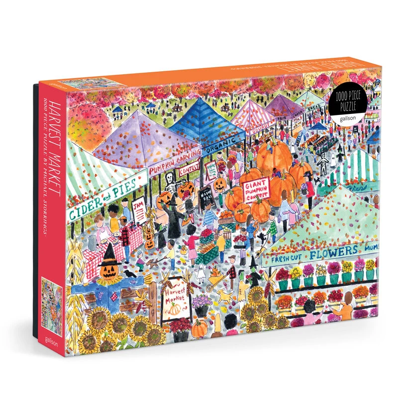 PFG Harvest Market, Michael Storrings (1000pcs) (Usage/Used - PUZZLES FOR GOOD)