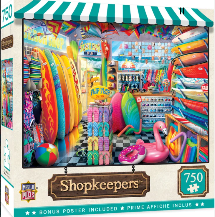 PFG Shopkeepers - Beach Side Gear (Usage/Used - PUZZLES FOR GOOD)