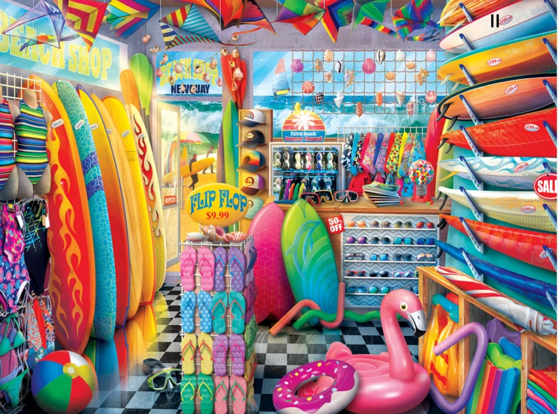 PFG Shopkeepers - Beach Side Gear (Usage/Used - PUZZLES FOR GOOD)