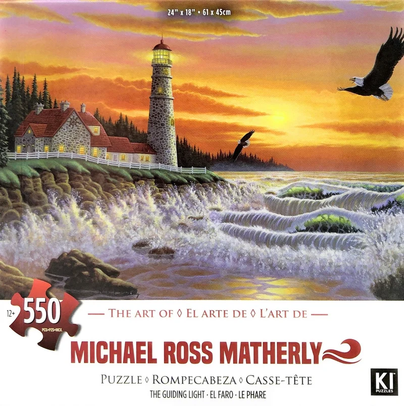 PFG The Guiding Light (550pcs) (Usage/Used - PUZZLES FOR GOOD)