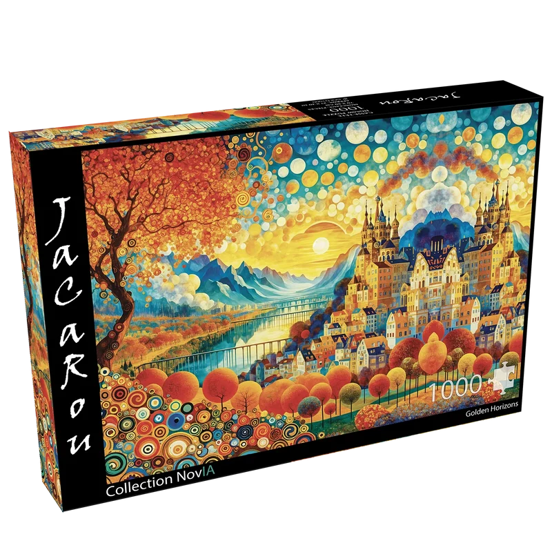 PFG Golden Horizons - Collection NovIA (1000pcs) (Usage/Used - PUZZLES FOR GOOD)