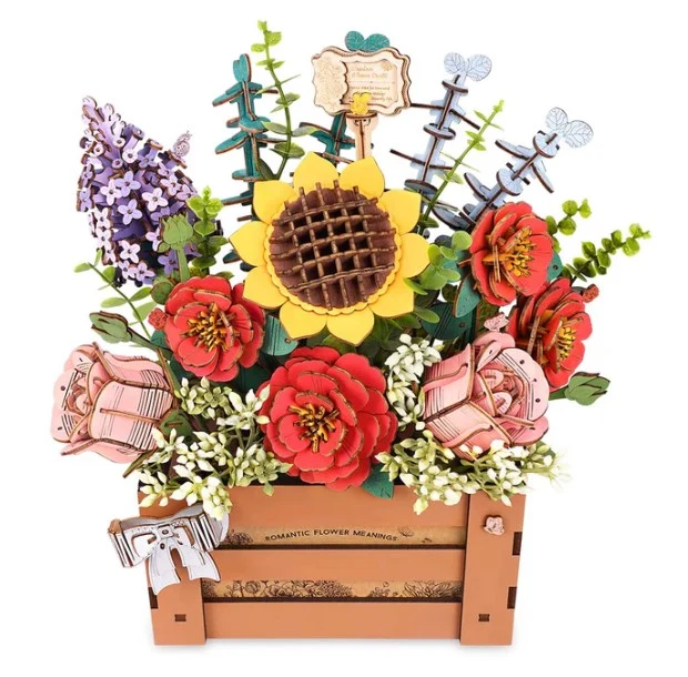 3D Wooden Bloom Box (658pcs)