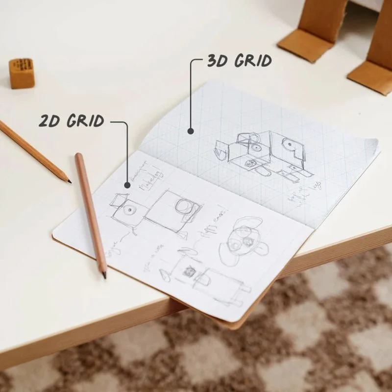 Skizzenbuch - 2D und 3D