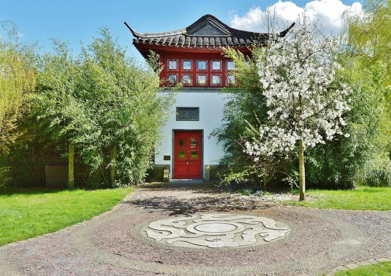 18190 Gebäude - Japanischer Garten Puzzle