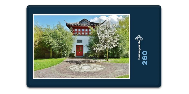 18190 Gebäude - Japanischer Garten Puzzle