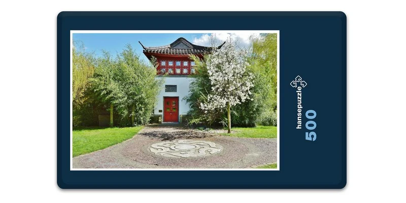 18190 Gebäude - Japanischer Garten Puzzle