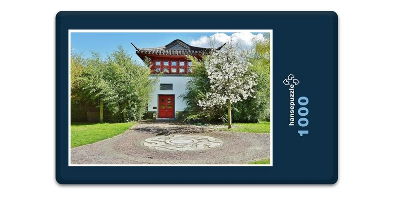 18190 Gebäude - Japanischer Garten Puzzle