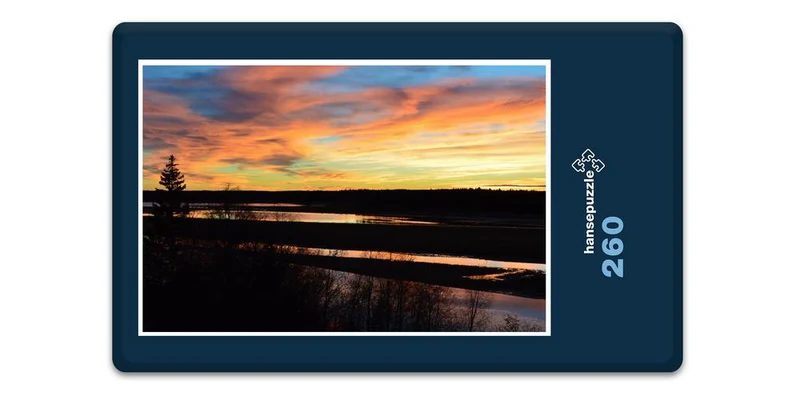 18402 Natur - Abendhimmel Puzzle