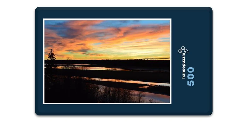18402 Natur - Abendhimmel Puzzle