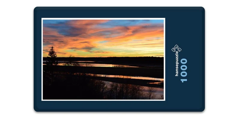 18402 Natur - Abendhimmel Puzzle