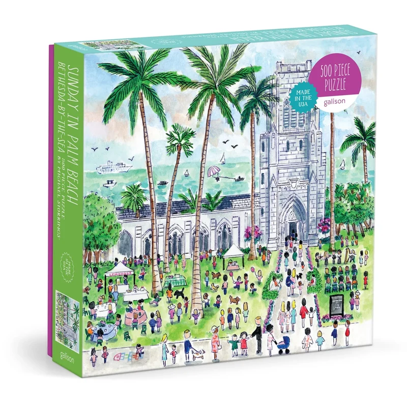Sunday in Palm Beach - Bethesda-by-the-Sea, Michael Storrings (500pcs)