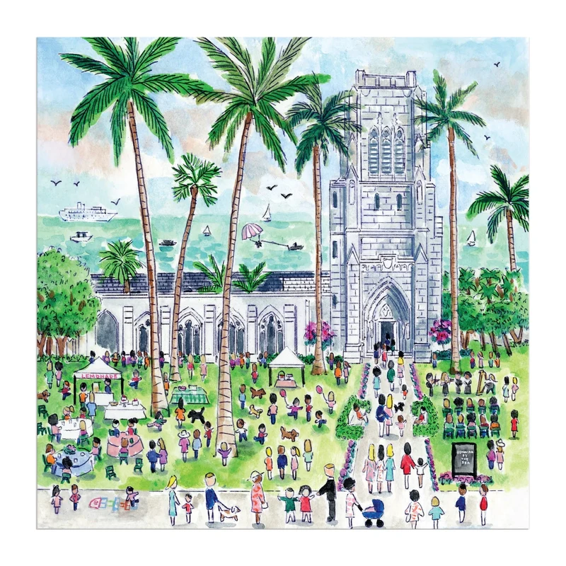 Sunday in Palm Beach - Bethesda-by-the-Sea, Michael Storrings (500pcs)