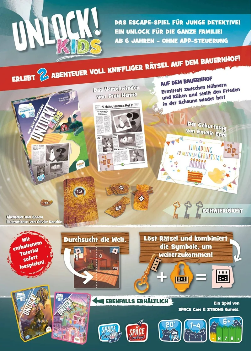 Unlock! Kids - Auf dem Bauernhof (Einzelszenario)
