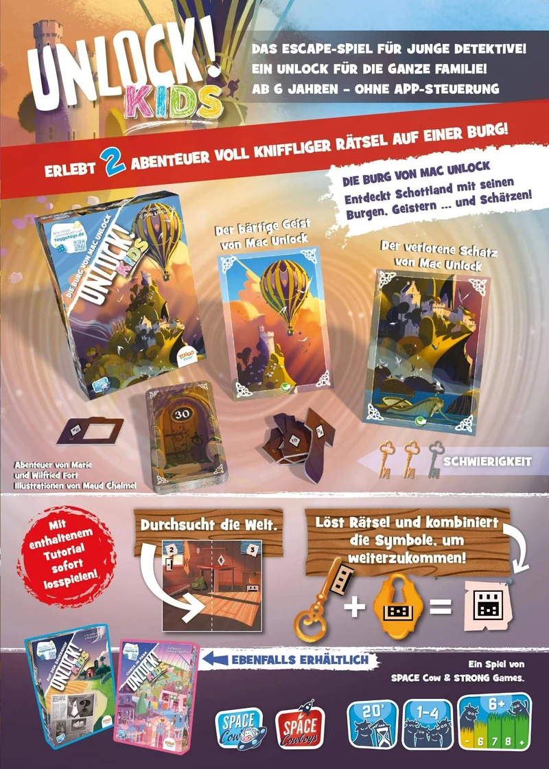 Unlock! Kids - Die Burg von Mac Unlock (Einzelszenario)