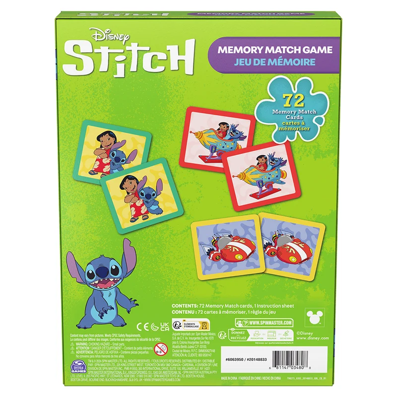 Stitch Memory Match