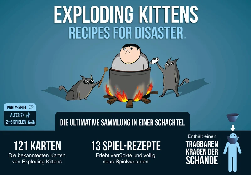 Exploding Kittens - Recipes for Disaster DE