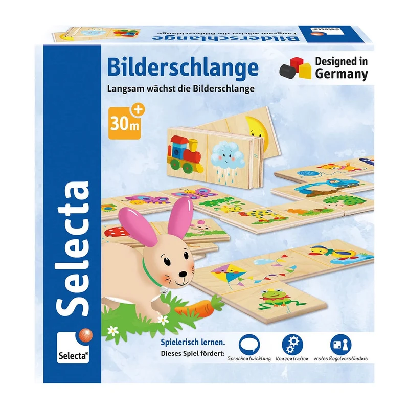 Selecta Legespiel Bilderschlange 20 Teile