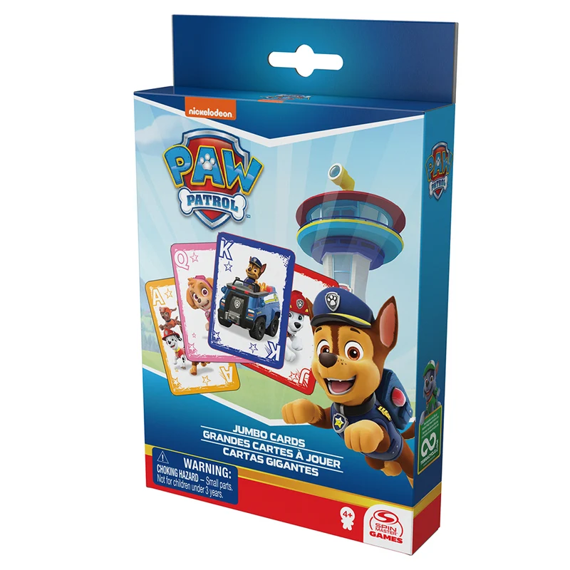 Paw Patrol Jumbo Playing Cards