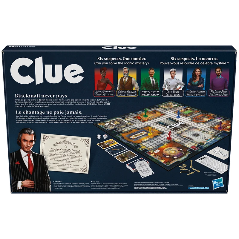 Classic Clue Board Game