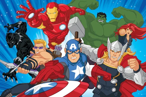 3D/2D - Marvel - Avengers (Double-Sided) (200pcs)