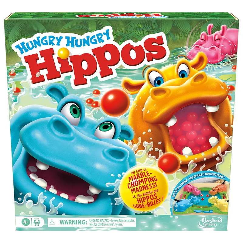 Hungry Hippos (Bilingual)