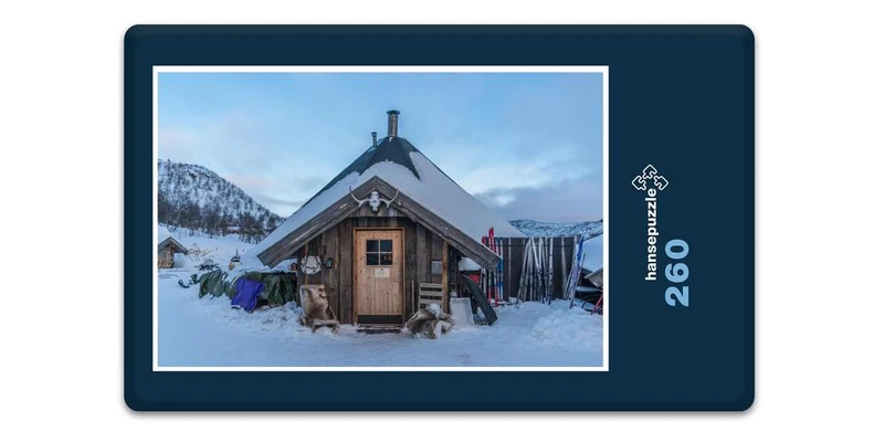 18325 Natur - Skihütte Puzzle