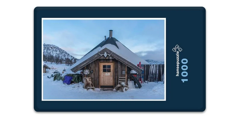 18325 Natur - Skihütte Puzzle