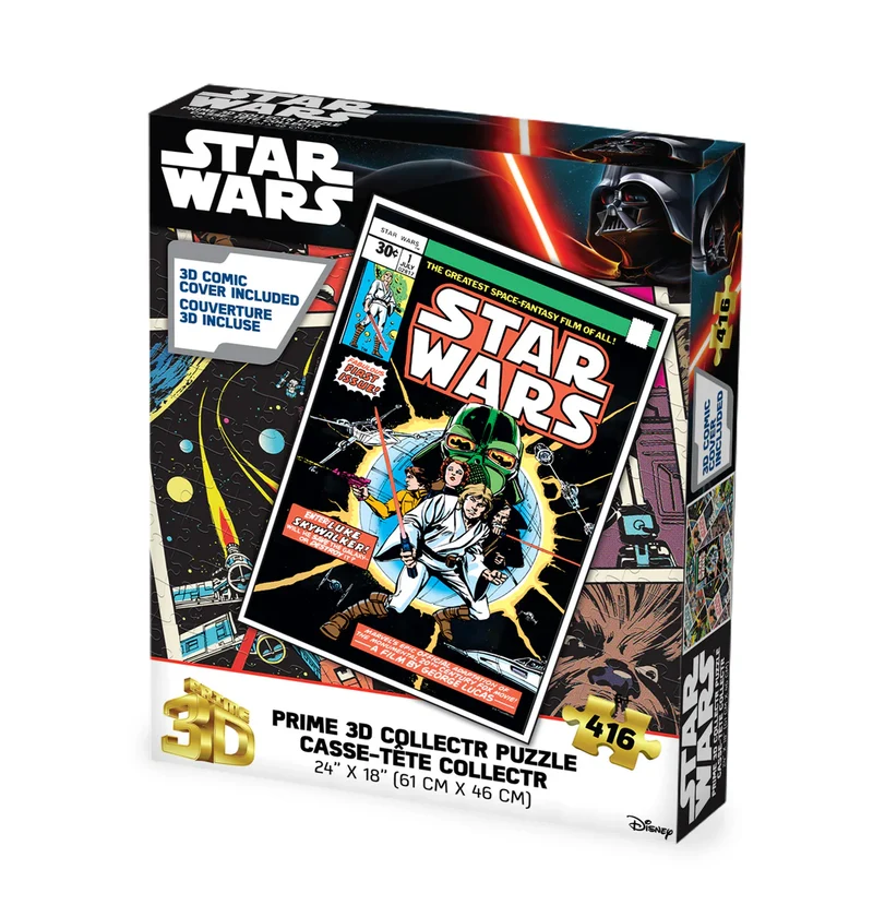 Collectr - Star Wars - Comic Book Luke Lightsaber (3D) (416pcs)