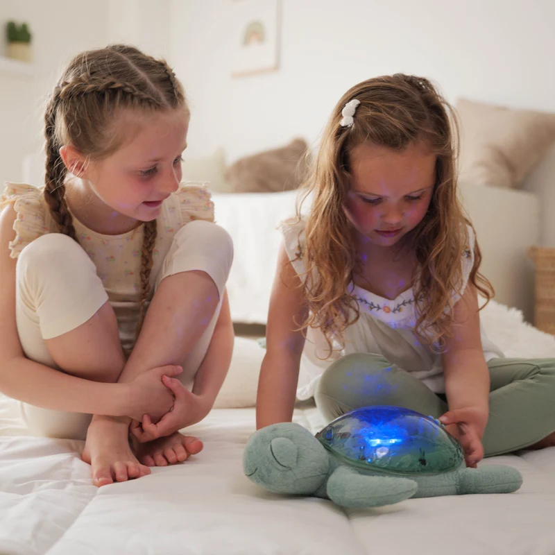 Tranquil Turtle™ Spieluhr-Projektor - Unterwasser-Schildkröte grün ECO