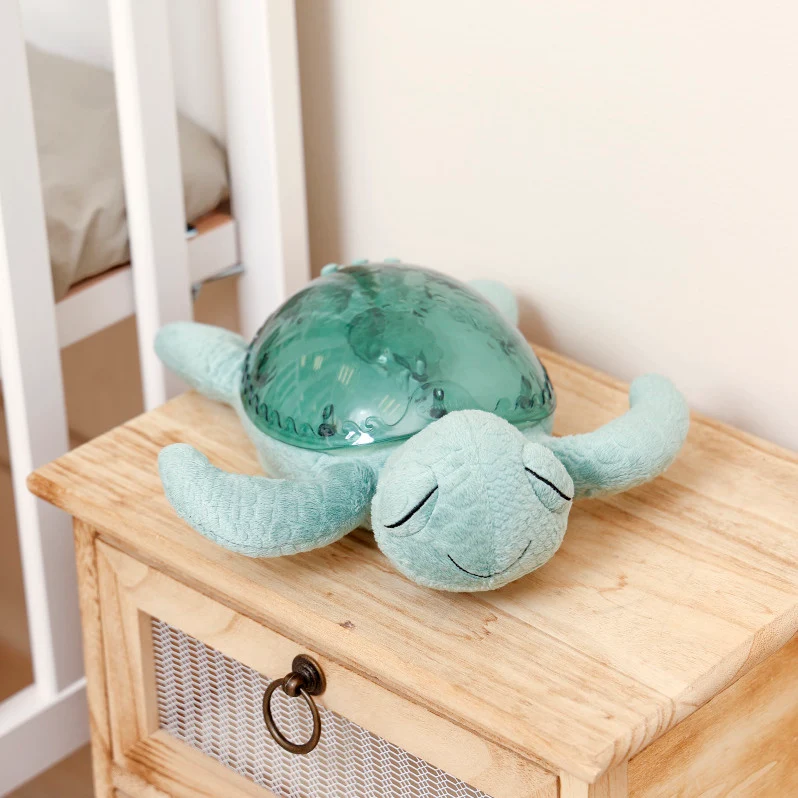 Tranquil Turtle™ Spieluhr-Projektor - Unterwasser-Schildkröte grün ECO