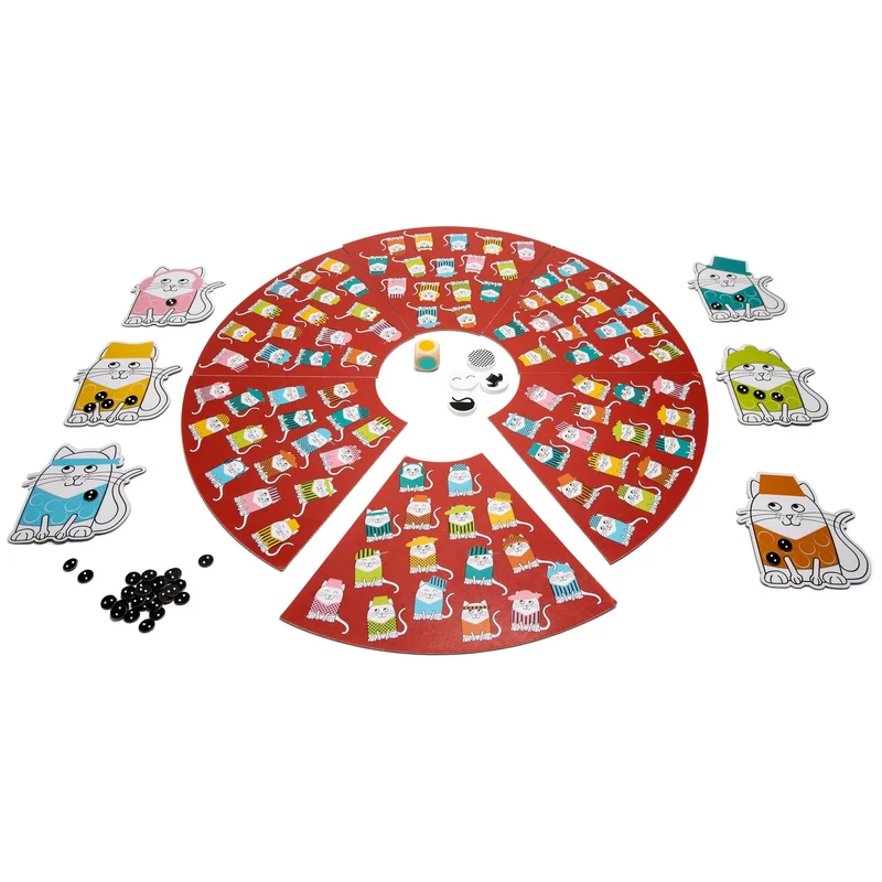 Beobachtungsspiel – Katze mit Hut