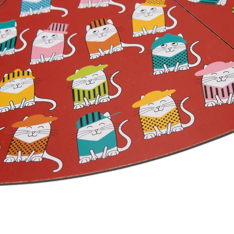 Beobachtungsspiel – Katze mit Hut