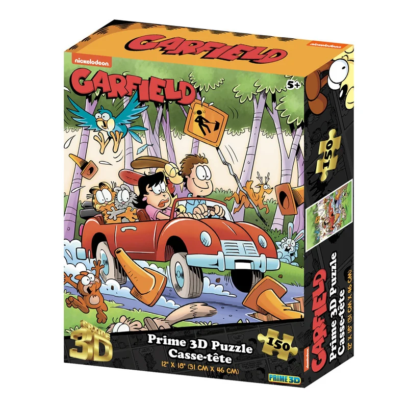 Nickelodeon - Garfield Car (3D Puzzle) (150pcs)