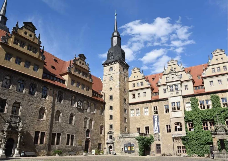 63516 Gebäude - Merseburger Schloss Puzzle