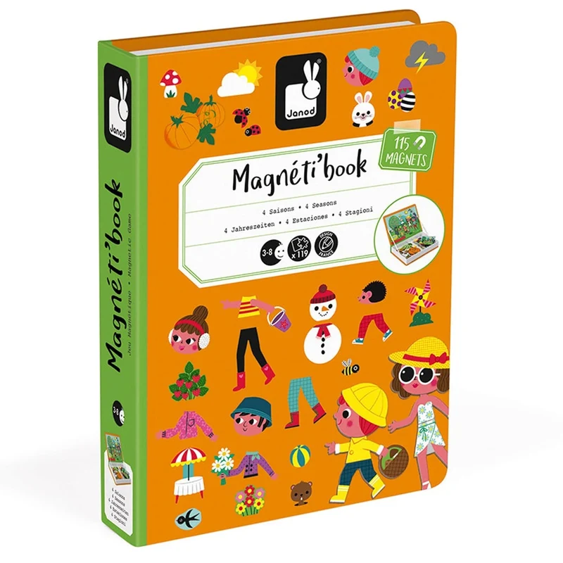 Magnetisches Puzzle Magnetibook – 4 Jahreszeiten