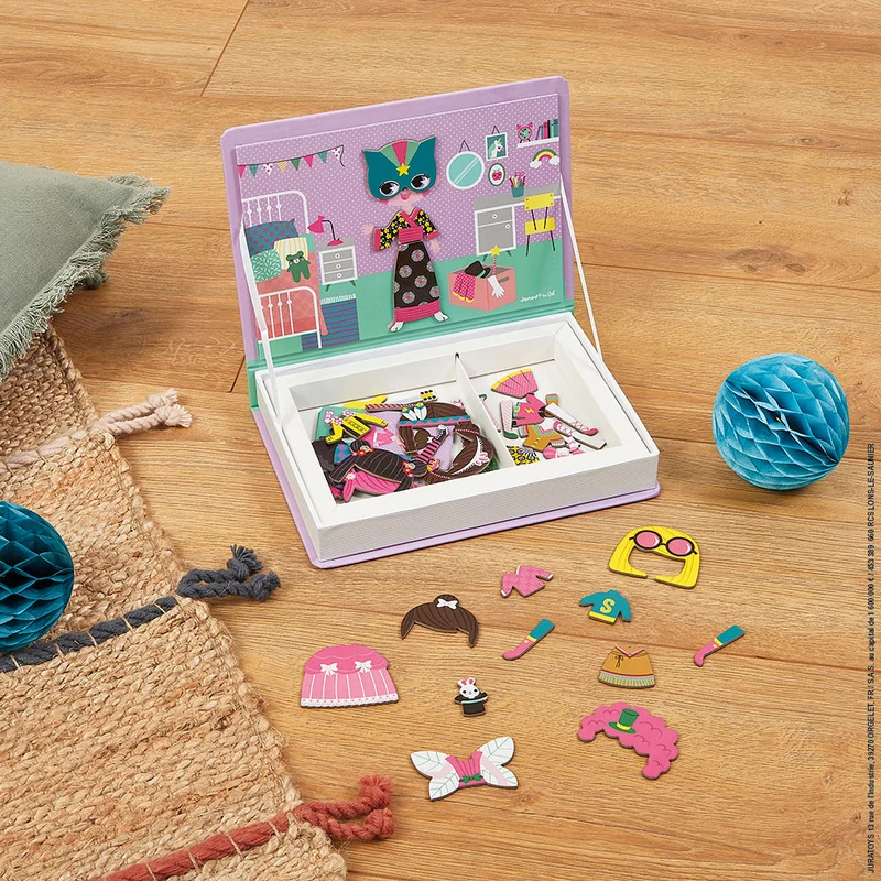 Magnetisches Puzzle Magnetibook – Kostüme für Mädchen