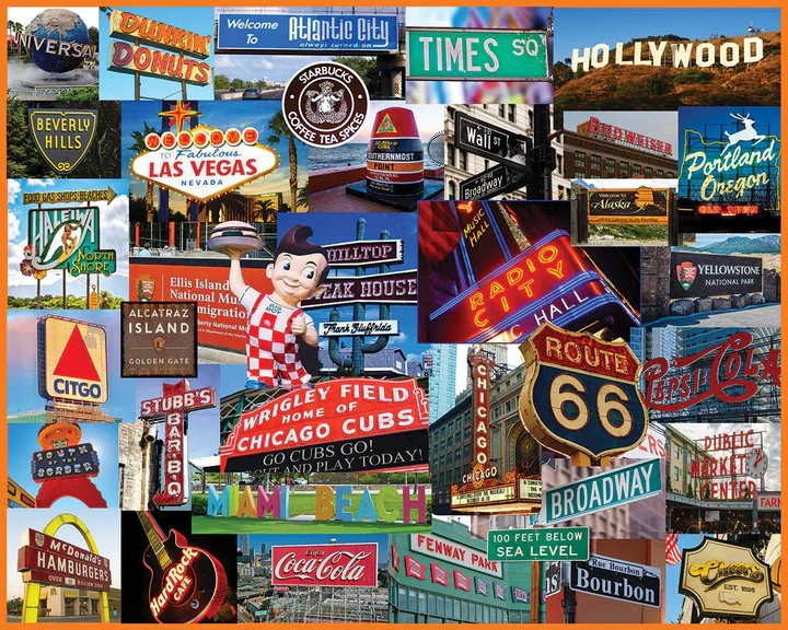 Signs Across America (1000pcs)