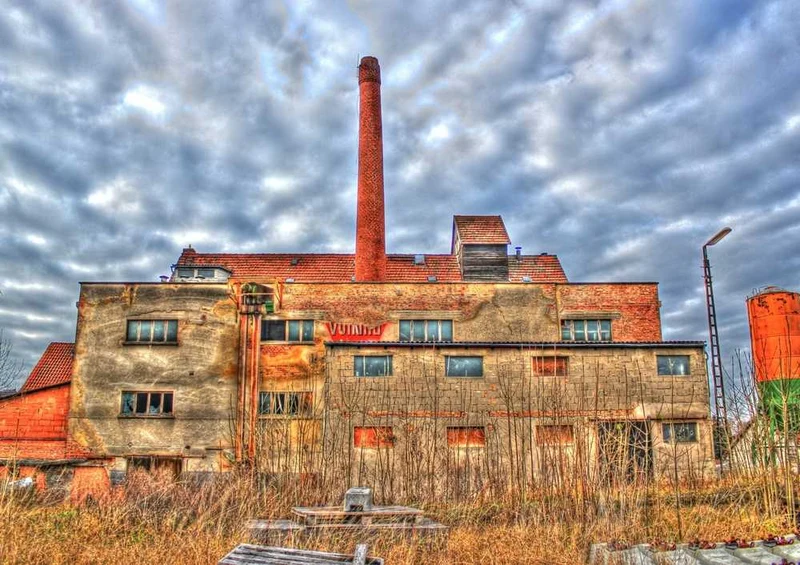 63930 Gebäude - Verlassene Fabrik Puzzle